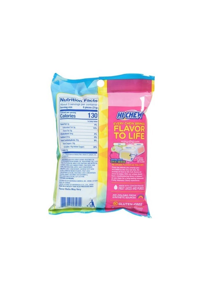 Hi-Chew Tropical Mix Fruit Chews - Image 2
